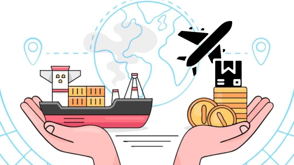 Air freight vs. sea freight Costs