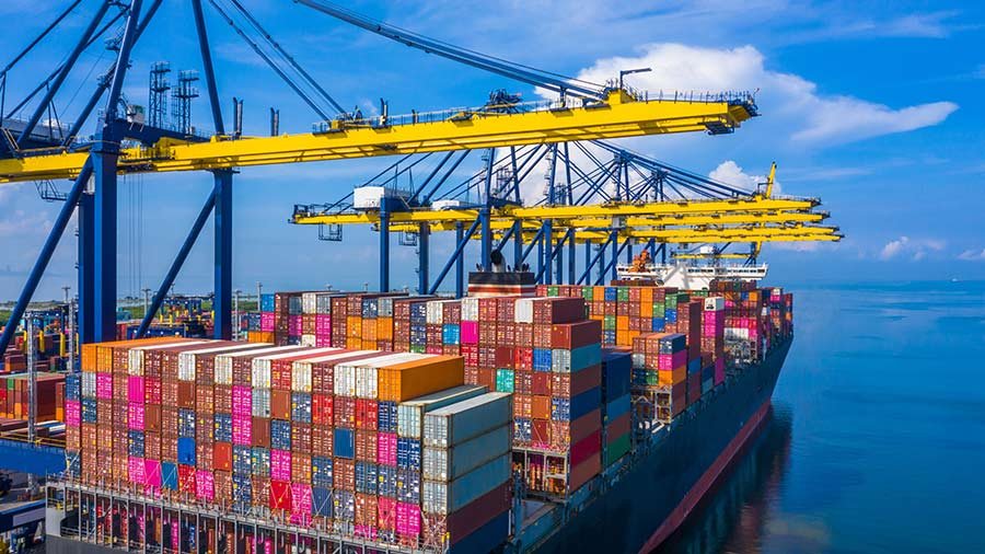 What affects the transit time by Sea?