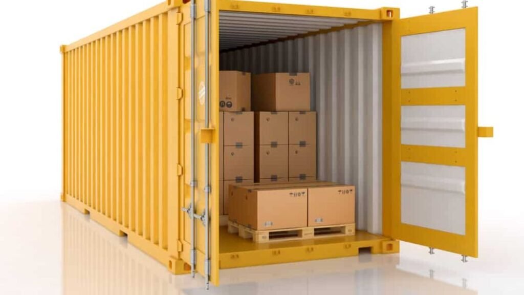 What is the container fumigation process