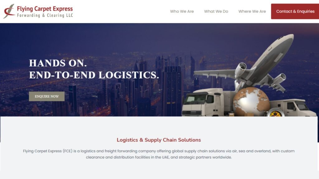 Flying Carpet Express - Top 10 Freight forwarders in United Arab Emirates