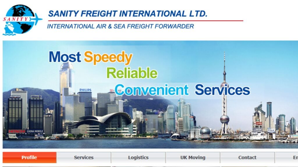 Sanity Freight International (China) - Top 10 Air freight forwarders in China