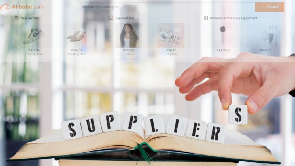 Selecting verified suppliers