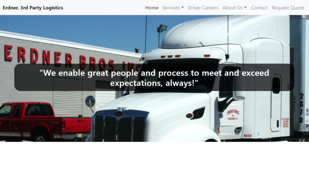 Erdner, 3rd Party Logistics