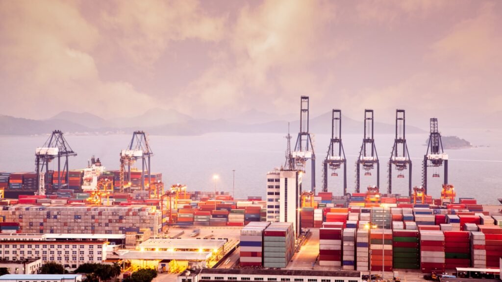 Main Container ports in China