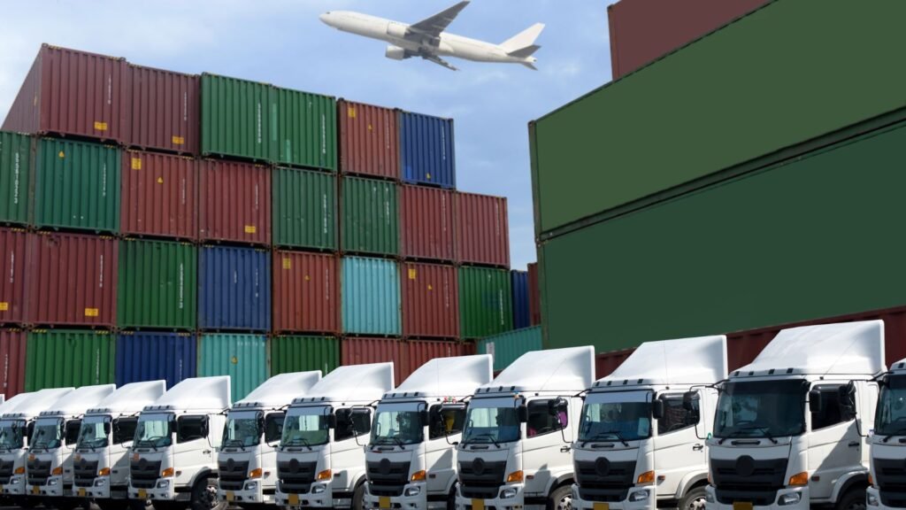 air freight combine with truck shipping from china to us