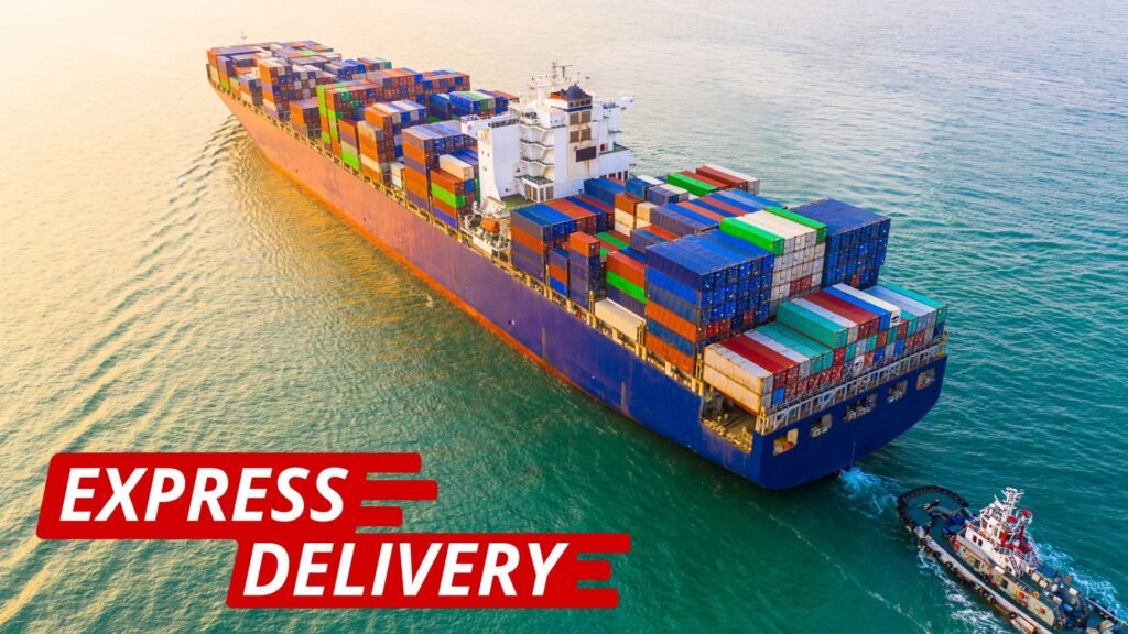 Ocean freight combined with express freight